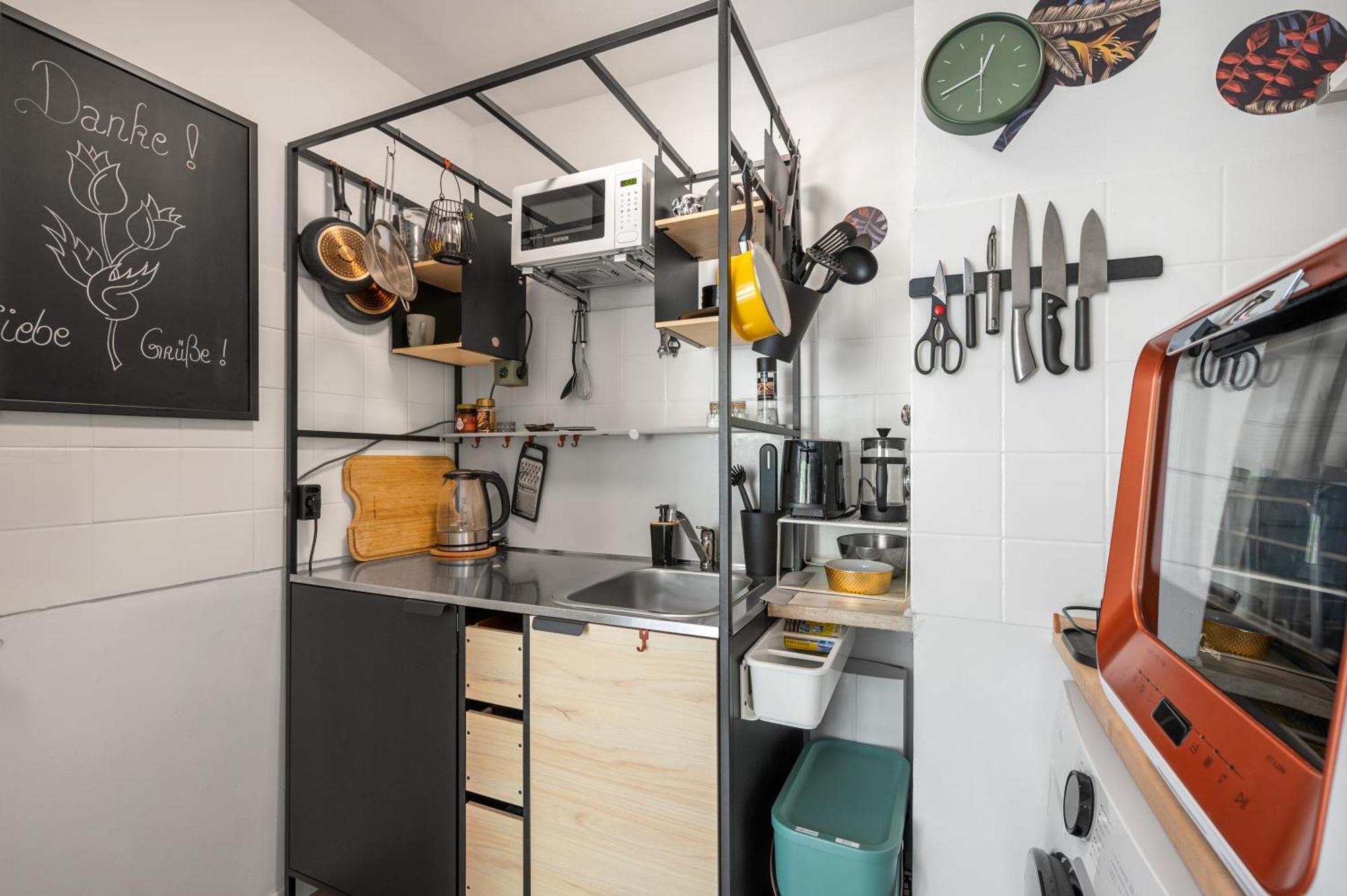 Urban Jungle Studio Apartment Offenbach del Meno Exterior foto