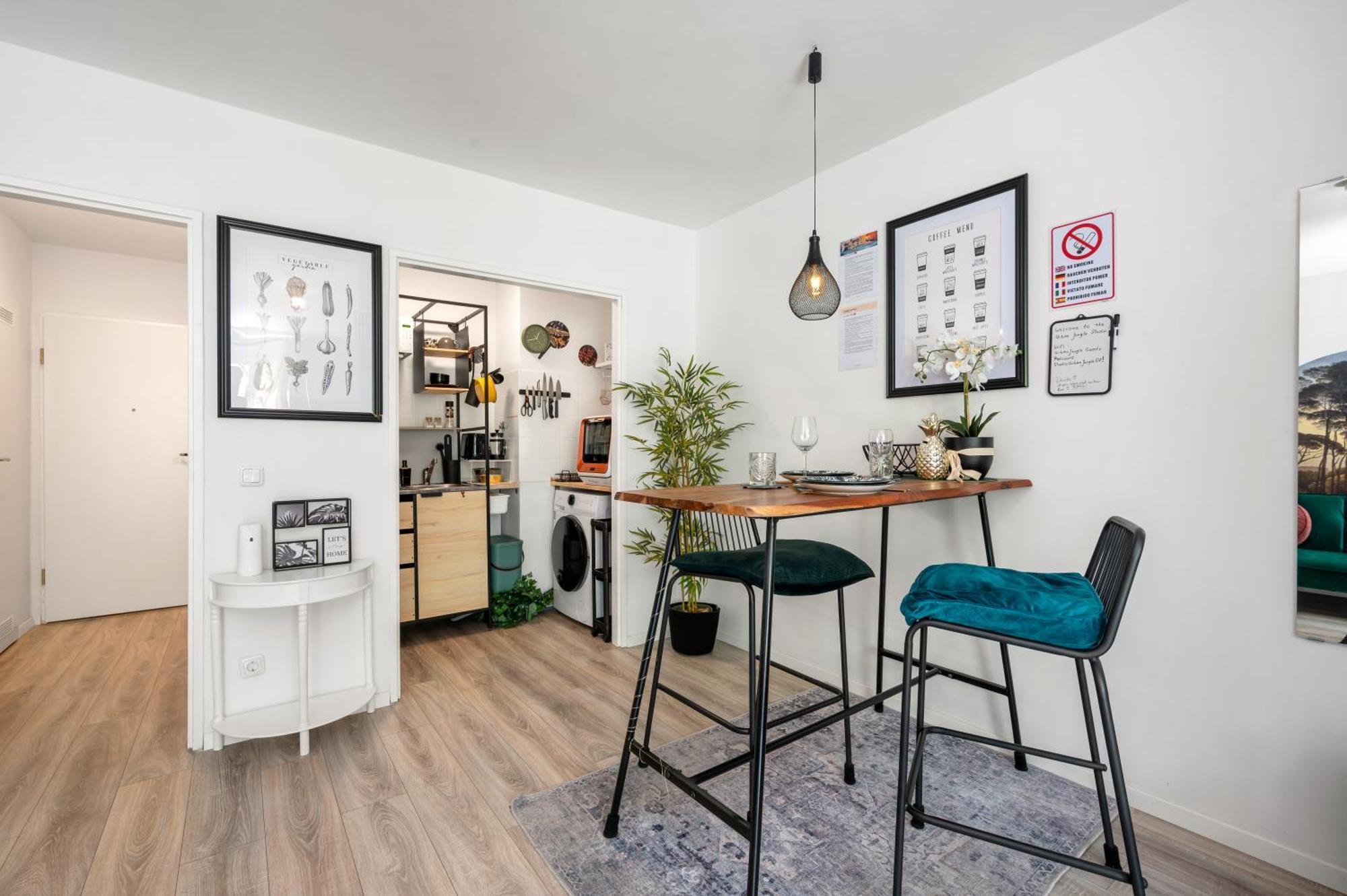 Urban Jungle Studio Apartment Offenbach del Meno Exterior foto